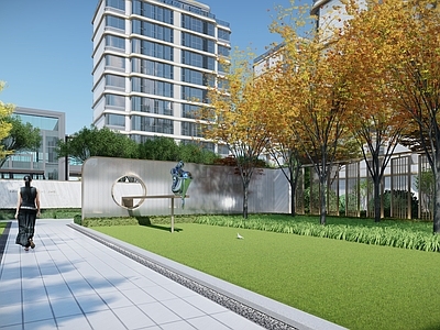 新中式小区景观