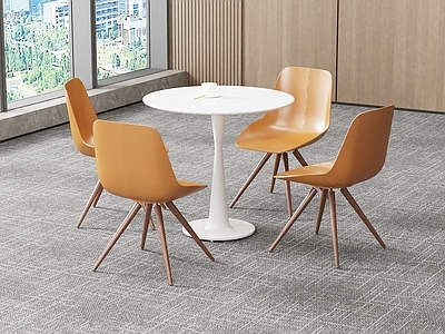 现代简约洽谈桌椅 茶水间桌椅 洽谈桌椅组合 休闲桌椅组合