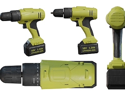 工业风办公设备 锂电钻 手电钻 电钻