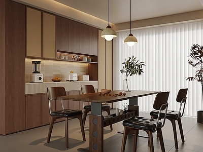 中古风家居餐厅