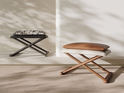 现代简约换鞋凳 法式中古凳子 沙发凳 换鞋凳