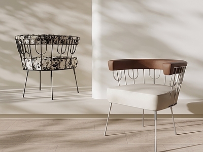 现代简约躺椅 现代法式单椅