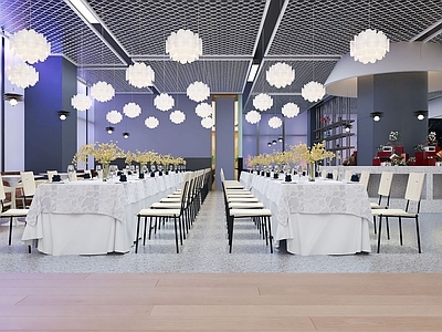 现代简约宴会厅