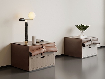 现代简约储物柜 现代意式床头柜