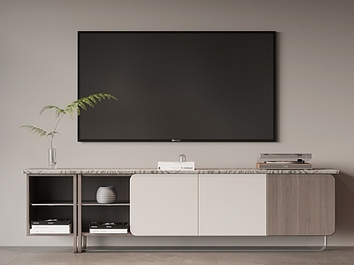 现代简约储物柜 现代意式电视柜