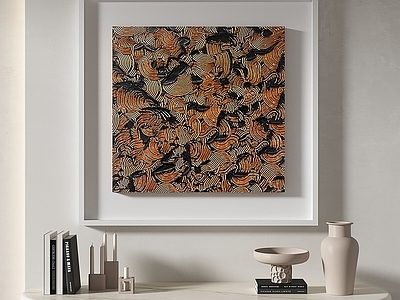 奶油风玄关挂画 奶油风玄关挂画