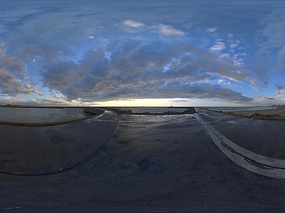 现代天空HDR