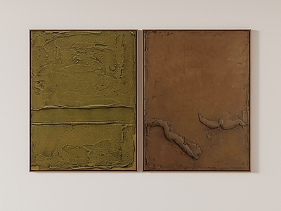 侘寂组合画 现代挂画 装饰画 客厅挂画 卧室挂画 玄关挂画