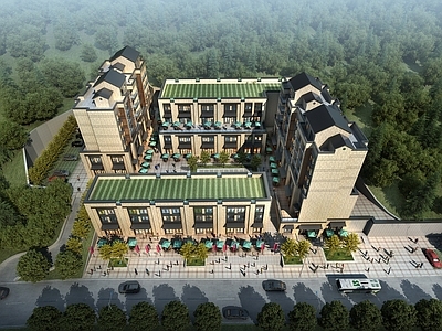 新中式商业综合体 商业综合体 商住综合体