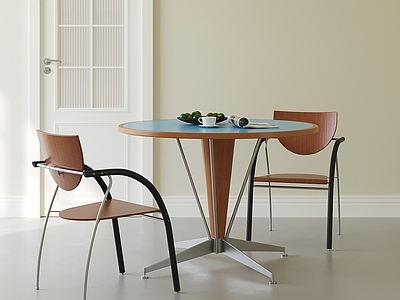 现代简约餐桌椅 包豪斯餐桌椅 中古餐桌椅 圆餐桌