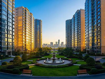 现代小区HDR