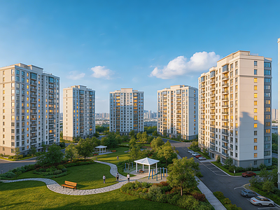 现代小区HDR