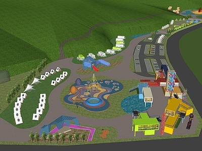 现代主义儿童游乐空间