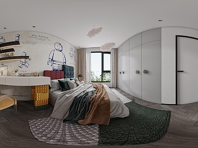 现代室内HDR