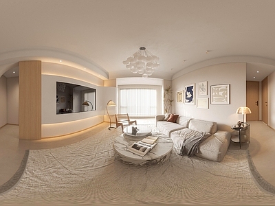 现代室内HDR