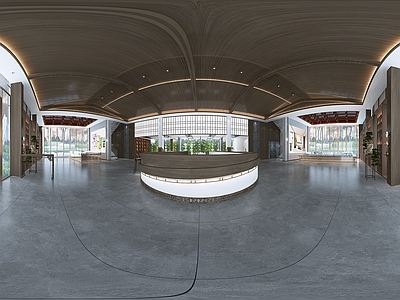 现代室内HDR