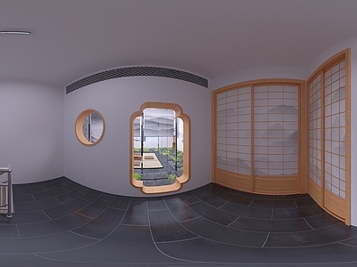 现代室内HDR