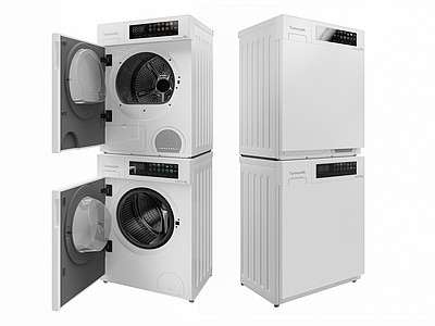 极简洗衣机 町屋方糖洗衣机 简约洗烘一体 twinwash 滚筒洗衣干衣机 现代包豪斯