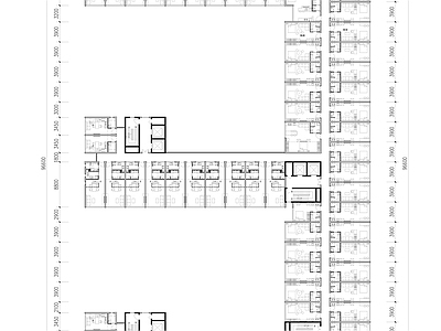 公寓建筑 高层公寓平面 施工图