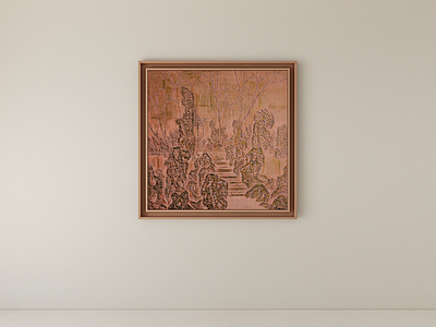 新中式挂画 装饰画 挂画