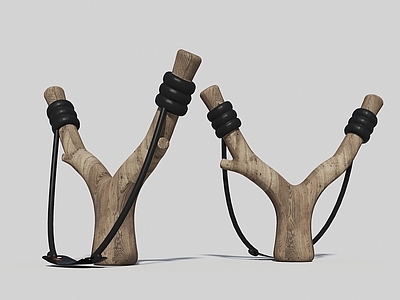 原木风玩具 弹弓  弹弓景观小品  树杈弹弓 弹弓雕塑   打卡拍照景观