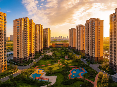 现代小区HDR