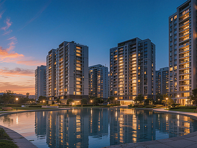 现代小区HDR
