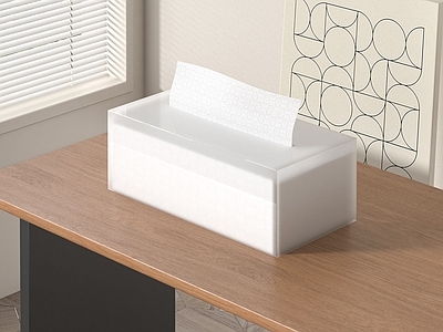 现代简约生活用品 现代抽纸盒