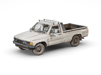复古汽车 皮卡车  旧汽车