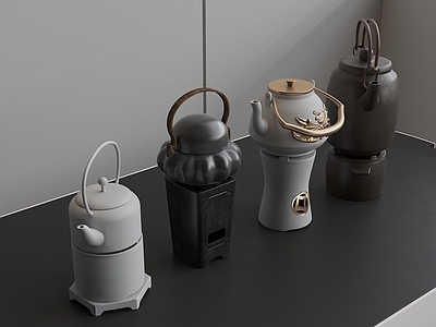 新中式茶具 中式茶壶 中古风茶壶 煮茶壶