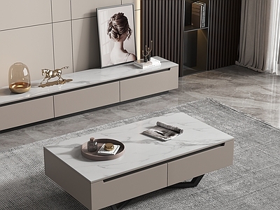 现代简约电视柜