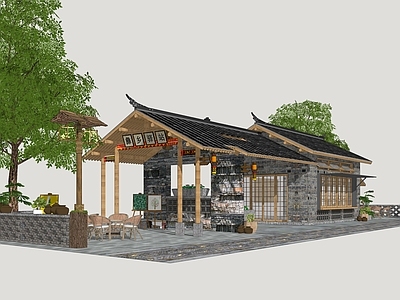 新中式小公建 彝族驿站 彝乡服务中心 彝族服务中心 民族驿站 游客中心