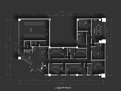 现代其他工装空间 剧本杀 情景剧本 施工图