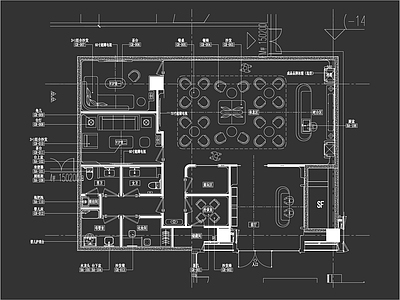 现代其他工装空间 VIP接待室 接待室 施工图
