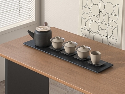 新中式茶具 现代茶具  中式极简茶具组合