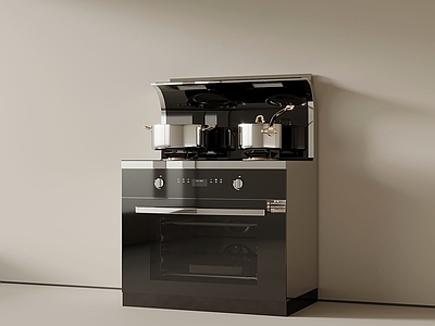 极简灶台 现代集成灶 厨房电器