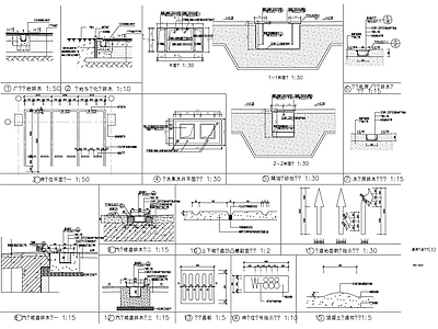 建筑综合节点 建筑通用节点 施工图