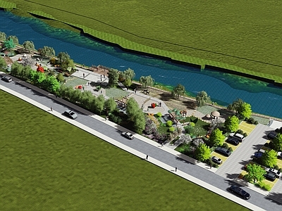 新中式景观文旅项目景观 农业园 农耕园 滨水公园 美丽乡村 农文旅