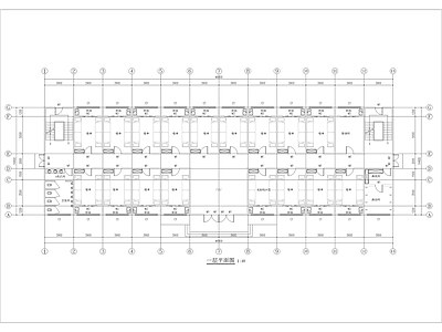 现代酒店建筑 多层酒店 施工图