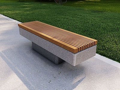 现代极简景观座椅 预制座椅 可移动座椅 景观座椅 现代景观座椅 休闲座椅