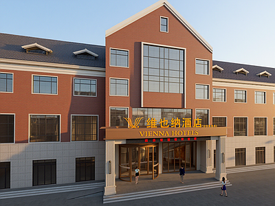 现代酒店建筑 酒店