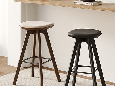 现代简约吧凳 现代吧凳组合 吧凳吧台椅吧椅 实木布艺吧椅 吧台吧椅组合