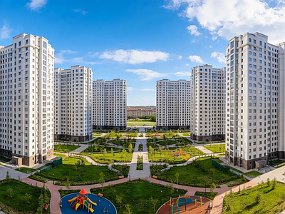 新中式小区HDR