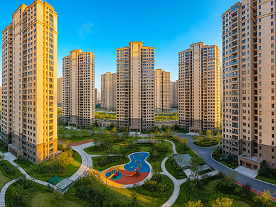 新中式小区HDR