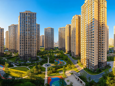 新中式小区HDR