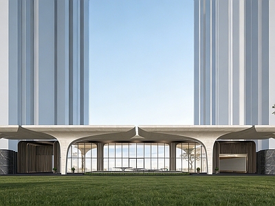现代小区建筑 小区大门 小区出入口 示范区出入口 示范区景观 售楼处建筑