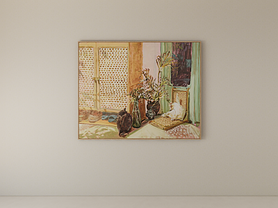 奶油风挂画 装饰画 挂画