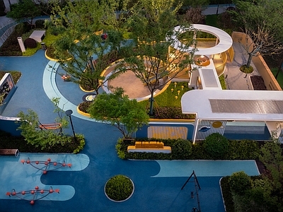 社区儿童区 儿童活动区 epdm 儿童器械 施工图
