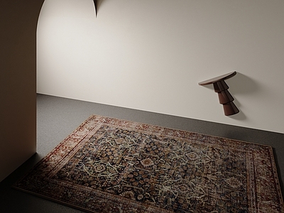 中古风民族地毯 美式地毯 法式地毯 卧室地毯 客厅地毯