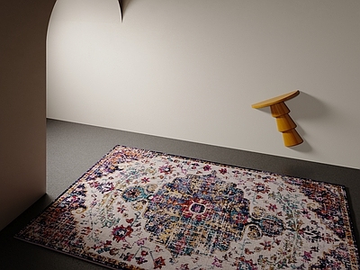 复古混搭地毯 美式地毯 法式地毯 卧室地毯 客厅地毯